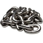 Kit 10 metros Corrente Calibrada 8mm Inox Guincho Âncora
