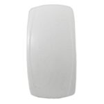 Botão Náutico Momentâneo Marinizado Branco Com LED Azul 12V/24V 3 Pinos