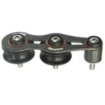 Passador Nautos 91206N 48mm Duplo Roldanas Nylon