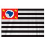 Bandeira Do Estado De São Paulo 22X33cm