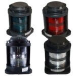 Kit 4 Luzes Navegação Homologada Barcos De 12A50M 12V