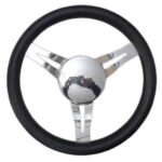 Volante Náutico Slim Inox Com Revestimento 350mm (Timão)