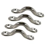 Alça Inox Para Fixação De Capotas Kit 4 Peças - Imagem 3