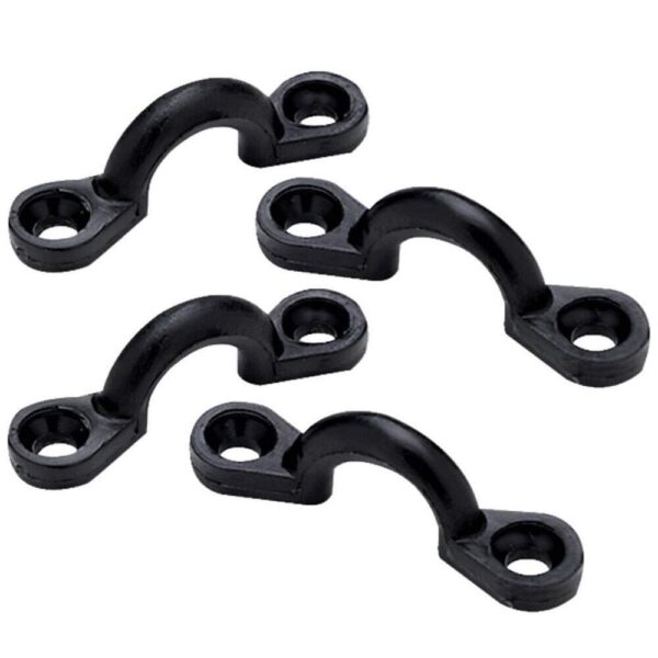 Alça Plastica Pequena Preta com 4 unidades - Imagem 3
