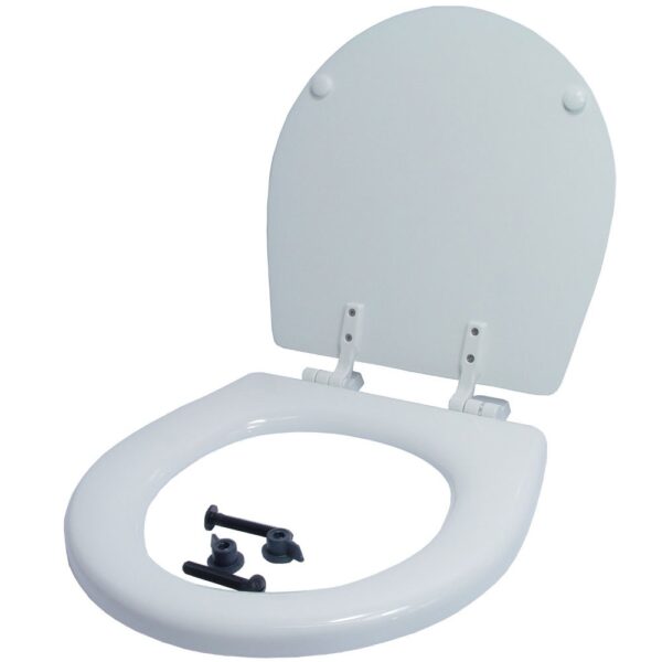 Assento e Tampa Do Vaso Sanitário Compact Jabsco - Imagem 5