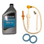 Kit Óleo Bomba e Vedação Para Rabeta De Motor De Popa (Todos) Sae90