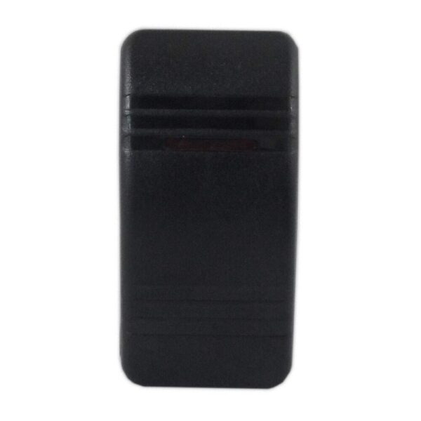 Botão Náutico Momentâneo Marinizado Preto Com LED Vermelho 12V/24V 3 Pinos - Imagem 4