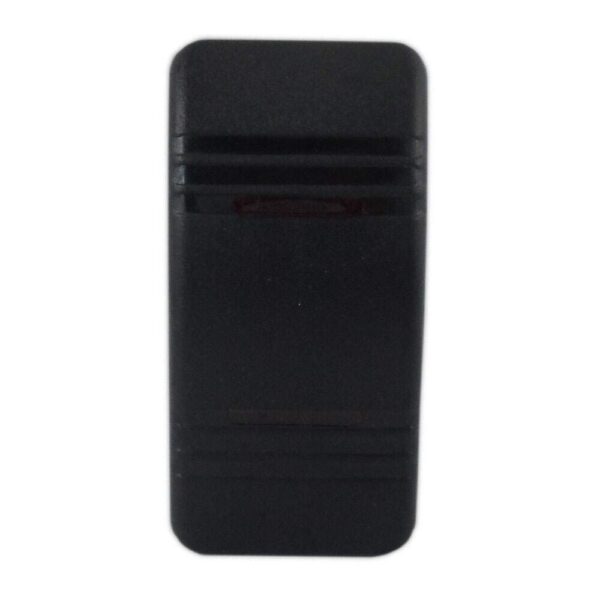 Botão Náutico On Off On Marinizado Preto LED Vermelho 12V/24V 4 Pinos - Imagem 2