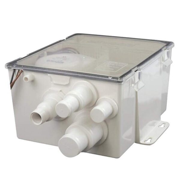 Caixa Coletora De Água Para Barco Grande 750 GPH 12V - Imagem 2