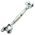 Esticador Tubular Fêmea Fêmea 6mm Inox - Imagem 2