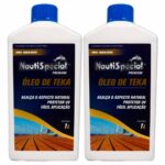 Kit 2X Óleo De Teka 1Lt Nautispecial - Imagem 2