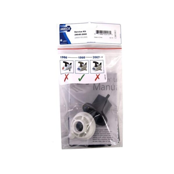 Kit Reparo Para Vaso Manual Jabsco - Imagem 4
