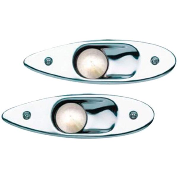 Luz De Navegação LED Tubarão Inox Seachoice - Imagem 2