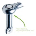 Manilha Reta Inox 8mm Pino Imperdível - Imagem 4