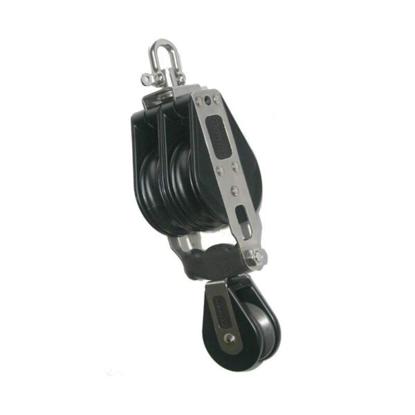 Moitão Nautos 92223 57mm Duplo Giratório Roldana Transversal - Imagem 2