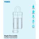 Moitão Nautos 92805 Offshore 57mm Duplo Fixo Saída - Imagem 3