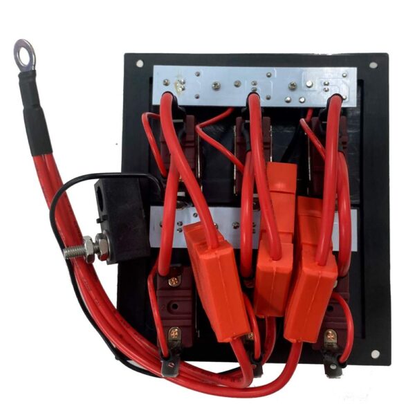 Painel 6 Posições Switch Led 12V Branco Trem - Imagem 3