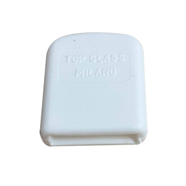 Ponteira Tala 15X3mm Plástico Branco - Imagem 2