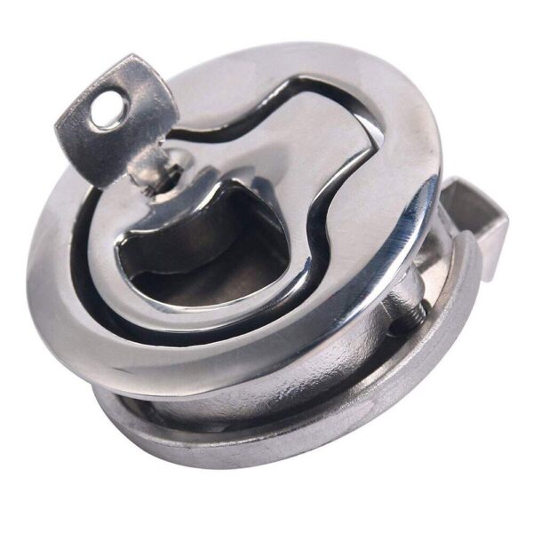 Puxador Trava com Chave Inox 62mm - Imagem 5