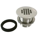 Ralo Para Deck Redondo 70mm Inox 1 1/2 Pol - Imagem 2