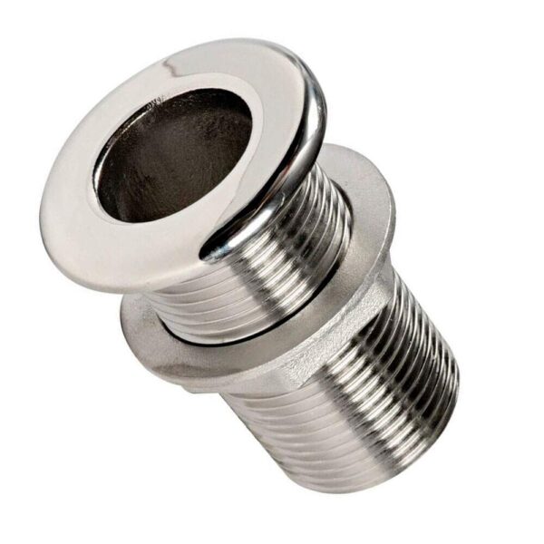Saída De Água Náutica Inox 1Pol. Rosca - Imagem 2