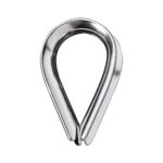 Sapatilha Para Cabos Náuticos De Inox 8mm - Imagem 3