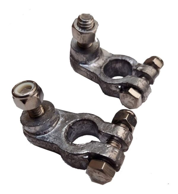 Terminal De Bateria Chumbo Parafuso Inox Parlock - Imagem 4