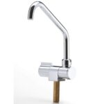 Torneira Giratória Dobrável Bronze Cromado 220X97mm - Imagem 2