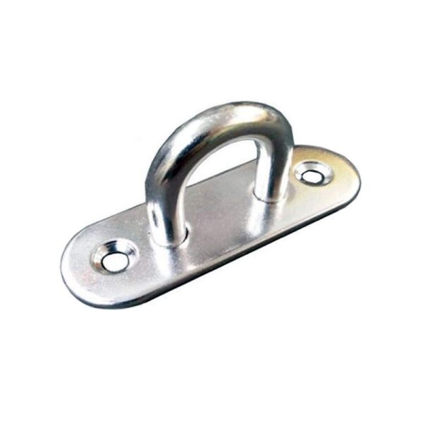 Alça Com Base Oval 6mm Inox 28x60mm - Imagem 2