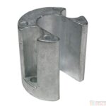 Anodo Lift-Ram Rabeta Bravo Mercruiser Alumínio - Imagem 5