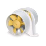 Blower Em Linha Shurflo Yellowtail 3 Pol Exaustor De Ar - Imagem 3