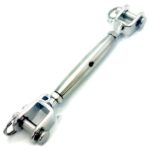 Esticador Tubular Fêmea Fêmea 5mm Inox