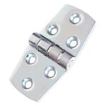 Dobradiça Inox 6 Furos 74X38X2mm