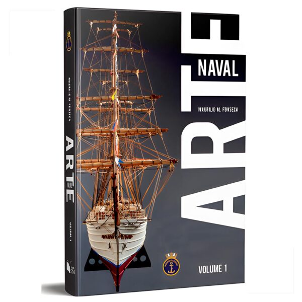 Livro Náutico Arte Naval  Vol 1 Capa Dura - Imagem 2