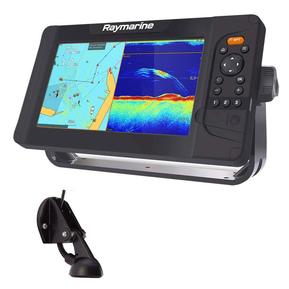 a496ee2cd6d081beab2ee23b175cb42c.jpg Kit GPS e Sonda Popa Element 7S Raymarine Lancha - Imagem 1