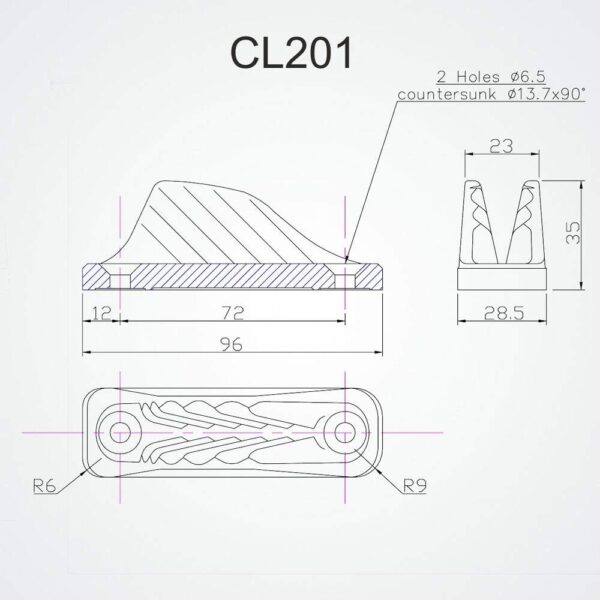 Clamcleat CL201 - Imagem 5