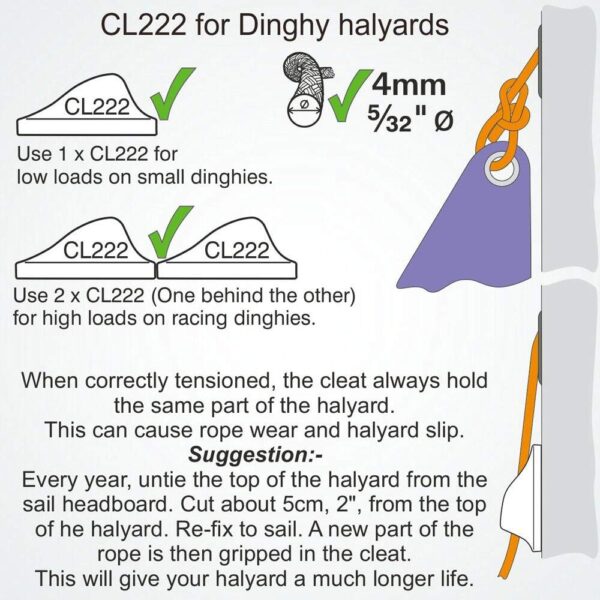 Clamcleat Cl222 - Imagem 3