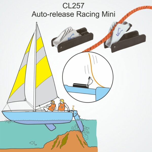 Clamcleat Cl257 Em Alumínio - Imagem 4