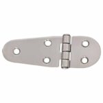 Dobradiça Inox 5 Furos 107x38x3mm - Imagem 2