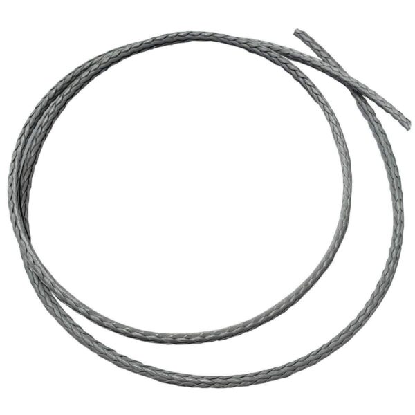 Kit 10 Metros Cabo Dyneema SK78 2mm Resinado Cinza - Imagem 3