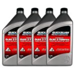 Kit Com 4 Óleo Quicksilver Premium 2T Tc-W3 1L