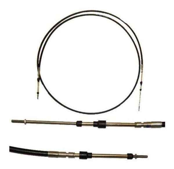 Cabo De Comando Para Yamaha Volvopenta Suzuki Yanmar e 33C Teleflex 8 pés - Imagem 1