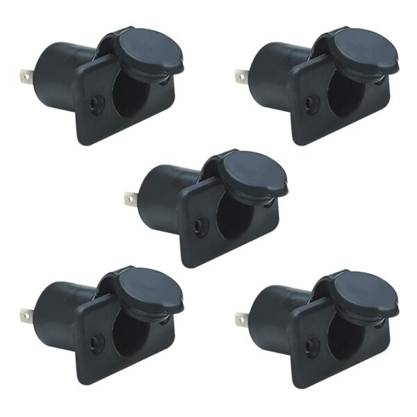 Kit Com 5 Tomadas 12V Em Plástico - Imagem 5