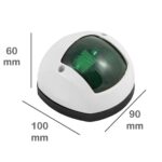 Luz Navegação Cromada LED BE Verde - Imagem 4