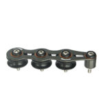 Passador Nautos 91202N 36mm Triplo Roldanas Nylon - Imagem 4