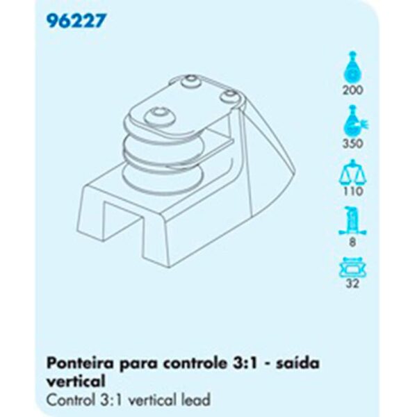 Ponteira Nautos 96227 Controle 3:1 - Imagem 3