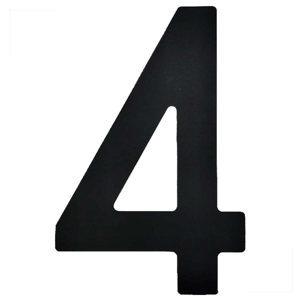 0a16b5313aa2ea93dd95c1d78e9520bc.jpg Numeral para Velas Optimist IODA Preto Número Quatro - Imagem 1