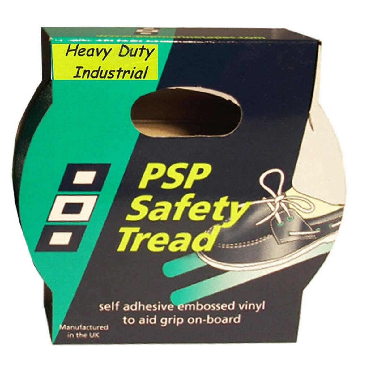 22c8fe35566c3fec9f8a7261116e14a8.jpg Fita Antiderrapante Heavy Duty 50mm Branca PSP Tapes - Imagem 1