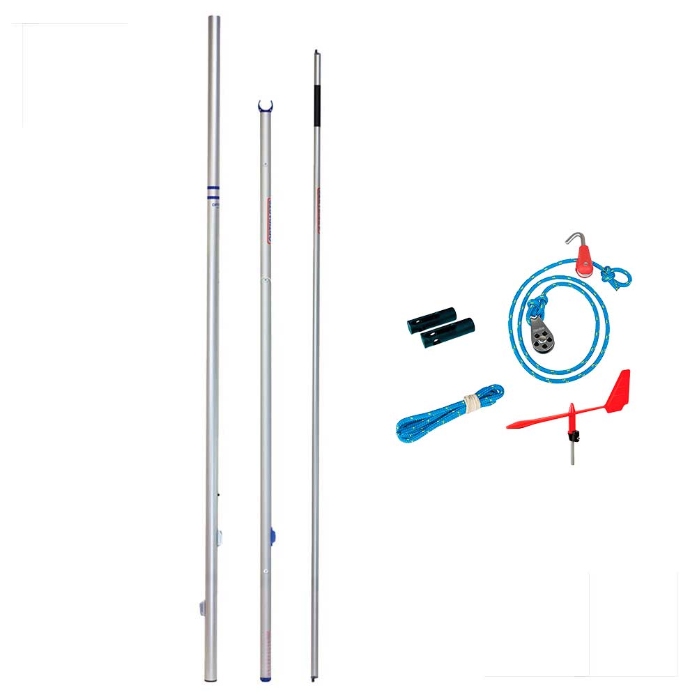 a3c5715f6bcce86bc5bc9c038de0c27a.jpg Conjunto Mastro Retranca Espicha Optimist Silver IODA - Imagem 1