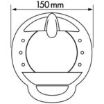 Bússola Antepara Plastimo Contest 101 Branca Cônica - Imagem 2